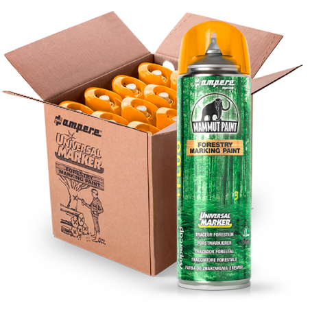 Traceur forestier fluo - MAMMUT PAINT® FOREST - Universal Marker