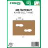 KIT FOOTPRINT – 6 pochoirs